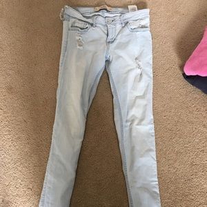 hollister super skinny jeans
